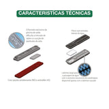Tubo Gotejador Amnon Nd 17mm 25 Mil 2.2 L/h 40cm 500m - Naandan